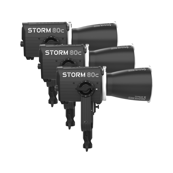 Aputure STORM 80c (x3)